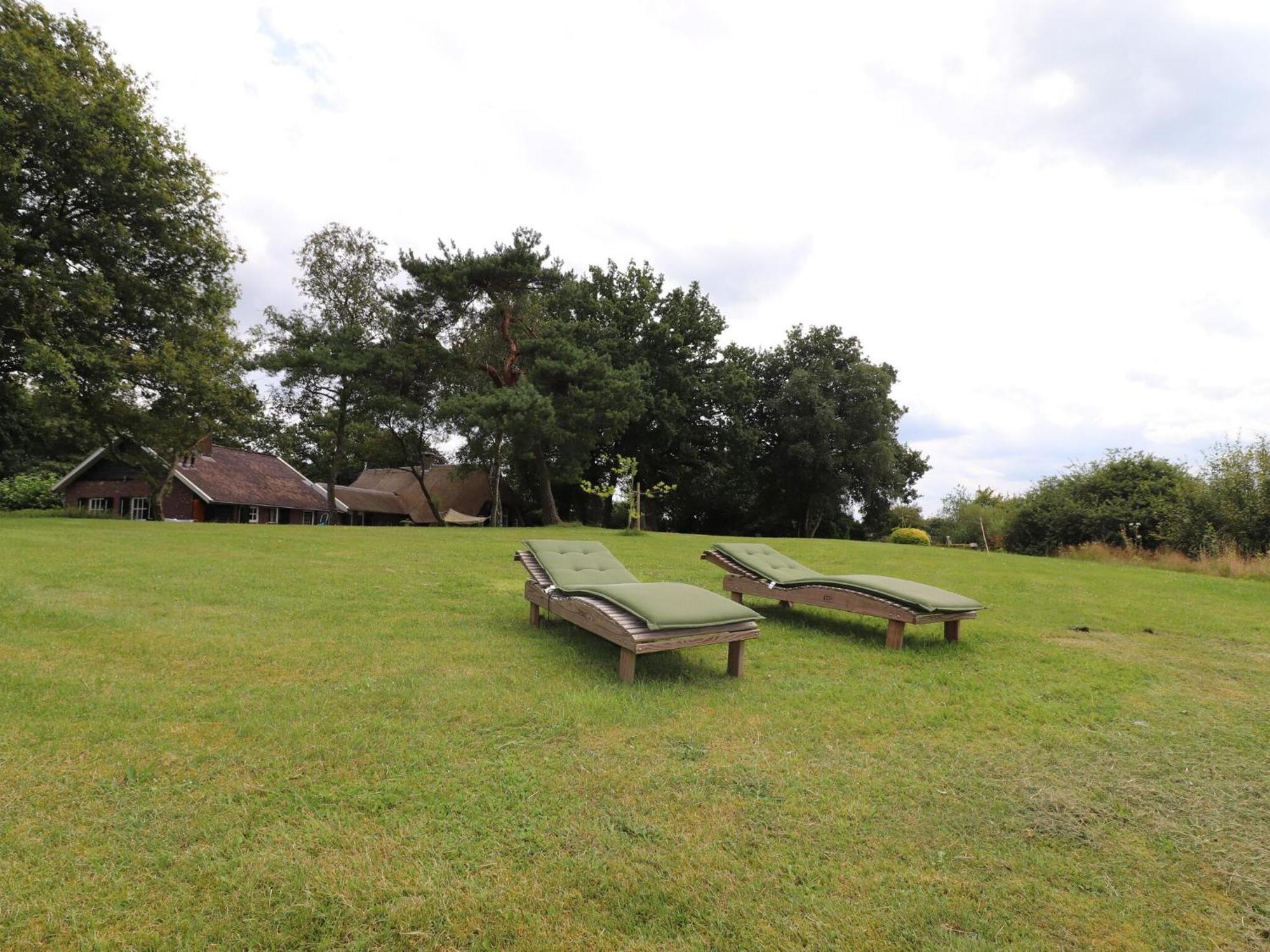 Villa On An Estate In Rheezerveen With Garden Bagian luar foto